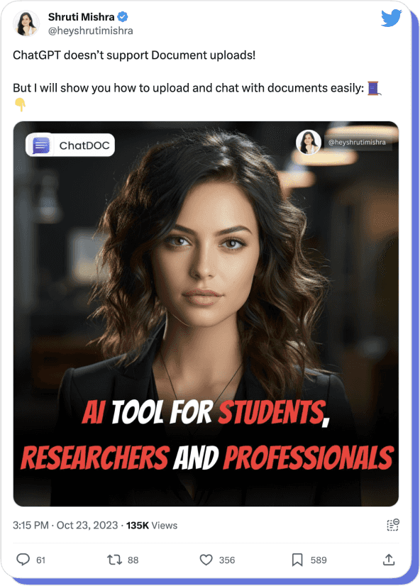 ChatDOC helps students and professionals read better